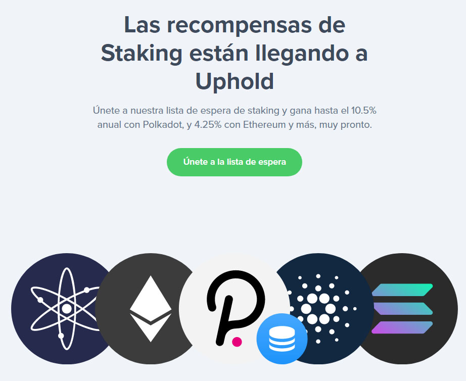 uphold staking