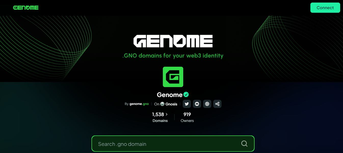 Gnosis chain genome