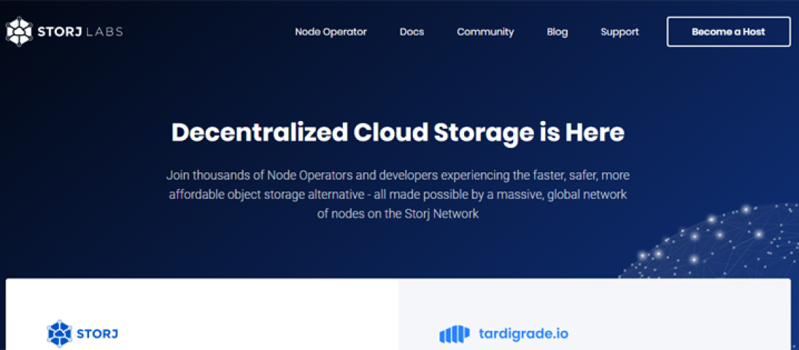 storj nube descentralizada